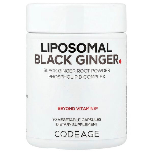 <img alt="Codeage, Liposomal Black Ginger, 90 Vegetable Capsules (500 mg per Capsule)" title="Codeage, Liposomal Black Ginger, 90 Vegetable Capsules (500 mg per Capsule),850068815814"