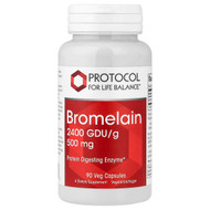 <img alt="Protocol for Life Balance, Bromelain, 500 mg, 90 Veg Capsules" title="Protocol for Life Balance, Bromelain, 500 mg, 90 Veg Capsules,707359129436"