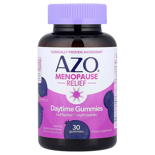 <img alt="AZO, Menopause Relief, Daytime Gummies, Cooling Blackcurrant, 30 Gummies" title="AZO, Menopause Relief, Daytime Gummies, Cooling Blackcurrant, 30 Gummies,787651760599"