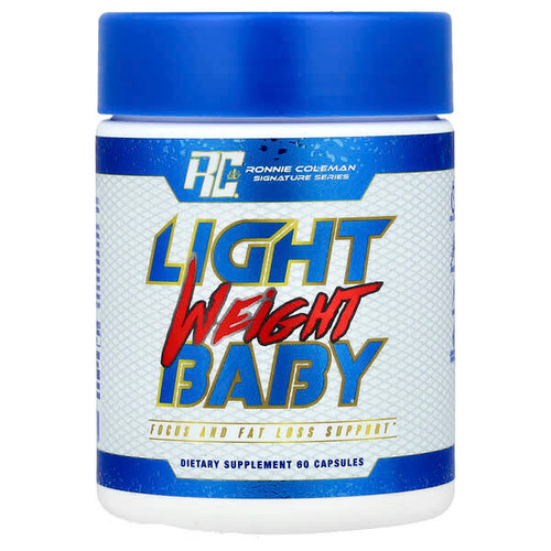 <img alt="Ronnie Coleman, Signature Series, Light Weight Baby, 60 Capsules" title="Ronnie Coleman, Signature Series, Light Weight Baby, 60 Capsules,851988008591"