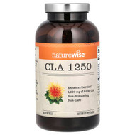 <img alt="NatureWise, CLA 1250, 180 Softgels" title="NatureWise, CLA 1250, 180 Softgels,858081006028"