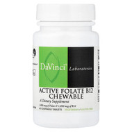 <img alt="DaVinci Laboratories, Active Folate B12 Chewable, 60 Chewable Tablets" title="DaVinci Laboratories, Active Folate B12 Chewable, 60 Chewable Tablets,026664010841"