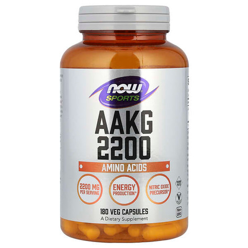 <img alt="Now Foods, AAKG 2200, 180 Veg Capsules (550 mg per Capsule)" title="Now Foods, AAKG 2200, 180 Veg Capsules (550 mg per Capsule),733739000712"