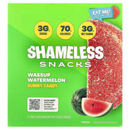 <img alt="Shameless Snacks, Wassup Watermelon, Gummy Candy, 6 Bags, 1.8 oz (50 g) Each" title="Shameless Snacks, Wassup Watermelon, Gummy Candy, 6 Bags, 1.8 oz (50 g) Each,20810098570552"