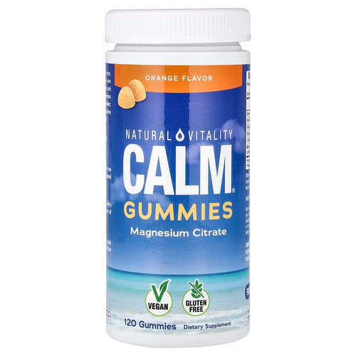 <img alt="Natural Vitality, CALM Gummies, Orange, 120 Gummies" title="Natural Vitality, CALM Gummies, Orange, 120 Gummies,183405043084"