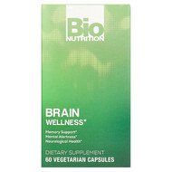 <img alt="Bio Nutrition, Brain Wellness, 60 Vegetarian Capsules" title="Bio Nutrition, Brain Wellness, 60 Vegetarian Capsules,854936003495"