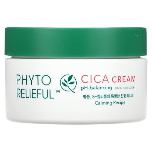<img alt="Thank You Farmer, Phyto Relieful, Cica Cream, 2.81 fl oz (80 ml)" title="Thank You Farmer, Phyto Relieful, Cica Cream, 2.81 fl oz (80 ml),8809454982113"