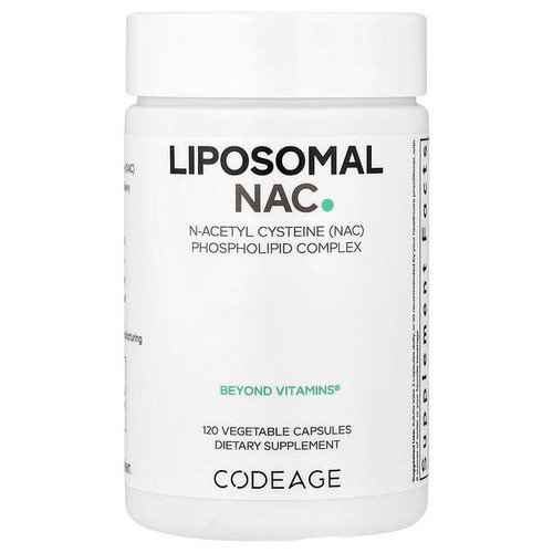 <img alt="Codeage, Liposomal NAC, 120 Vegetable Capsules (450 mg per Capsule)" title="Codeage, Liposomal NAC, 120 Vegetable Capsules (450 mg per Capsule),850068815333"