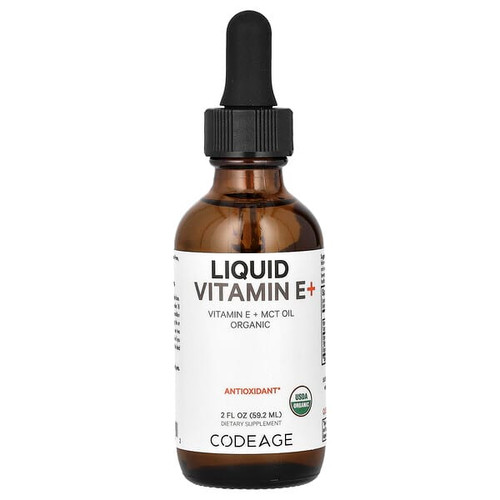 <img alt="Codeage, Liquid Vitamin E+, Unflavored, 2 fl oz (59.2 ml)" title="Codeage, Liquid Vitamin E+, Unflavored, 2 fl oz (59.2 ml),850049609142"