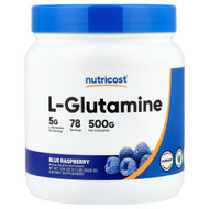 <img alt="Nutricost, L-Glutamine, Blue Raspberry, 17.9 oz (500 g)" title="Nutricost, L-Glutamine, Blue Raspberry, 17.9 oz (500 g),810014675237"