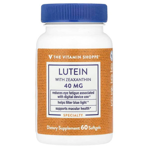 <img alt="The Vitamin Shoppe, Lutein with Zeaxanthin, 60 Softgels" title="The Vitamin Shoppe, Lutein with Zeaxanthin, 60 Softgels,766536036493"