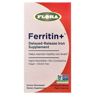 <img alt="Flora, Ferritin +, 30 Delayed-Release Vegan Capsules (20 mg  per Capsule)" title="Flora, Ferritin +, 30 Delayed-Release Vegan Capsules (20 mg  per Capsule),061998647189"