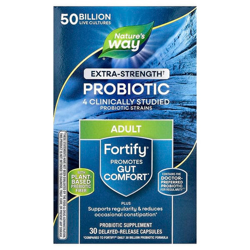 <img alt="Natures Way, Fortify, Probiotic, Adult, 50 Billion, 30 Delayed Release Capsules" title="Natures Way, Fortify, Probiotic, Adult, 50 Billion, 30 Delayed Release Capsules,033674106730"