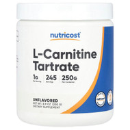 <img alt="Nutricost, L-Carnitine Tartrate, Unflavored, 8.9 oz (250 g)" title="Nutricost, L-Carnitine Tartrate, Unflavored, 8.9 oz (250 g),810139573104"