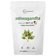 <img alt="Micro Ingredients, Ashwagandha, 300 Softgels" title="Micro Ingredients, Ashwagandha, 300 Softgels,850069023157"