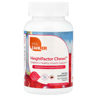 <img alt="Zahler, HeightFactor Chews, Natural Berry, 60 Chewable Tablets" title="Zahler, HeightFactor Chews, Natural Berry, 60 Chewable Tablets,848998082703"