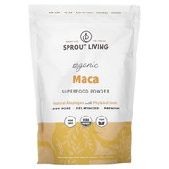 <img alt="Sprout Living, Organic Maca, Superfood Powder, 1 lb (454 g)" title="Sprout Living, Organic Maca, Superfood Powder, 1 lb (454 g),852457007947"