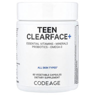 <img alt="Codeage, Teen Clearface+, 60 Vegetable Capsules" title="Codeage, Teen Clearface+, 60 Vegetable Capsules,853919008779"