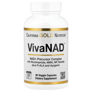 <img alt="California Gold Nutrition, VivaNAD, 90 Veggie Capsules" title="California Gold Nutrition, VivaNAD, 90 Veggie Capsules,898220100378"