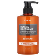 <img alt="Kundal, Honey & Macadamia Body Wash, Amber Vanilla, 16.9 fl oz (500 ml)" title="Kundal, Honey & Macadamia Body Wash, Amber Vanilla, 16.9 fl oz (500 ml),8809568742061"