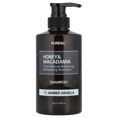 <img alt="Kundal, Honey & Macadamia, Shampoo, Amber Vanilla, 16.9 fl oz (500 ml)" title="Kundal, Honey & Macadamia, Shampoo, Amber Vanilla, 16.9 fl oz (500 ml),8809568742047"