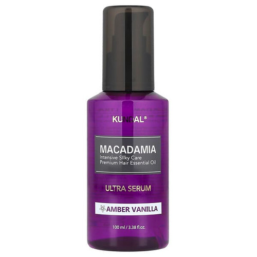 <img alt="Kundal, Macadamia Ultra Hair Serum, Amber Vanilla, 3.38 fl oz (100 ml)" title="Kundal, Macadamia Ultra Hair Serum, Amber Vanilla, 3.38 fl oz (100 ml),8809809421298"