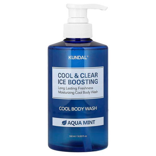 <img alt="Kundal, Cool & Clear Ice Boosting Cool Body Wash, Aqua Mint, 16.9 fl oz (500 ml)" title="Kundal, Cool & Clear Ice Boosting Cool Body Wash, Aqua Mint, 16.9 fl oz (500 ml),8809809421199"