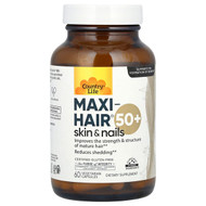 <img alt="Country Life, Maxi-Hair, Skin & Nails, 50+, 60 Vegetarian Capsules" title="Country Life, Maxi-Hair, Skin & Nails, 50+, 60 Vegetarian Capsules,015794050230"