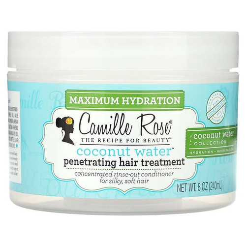 <img alt="Camille Rose, Coconut Water, Penetrating Hair Treatment, Maximum Hydration, 8 oz (240 ml)" title="Camille Rose, Coconut Water, Penetrating Hair Treatment, Maximum Hydration, 8 oz (240 ml),851557003231"