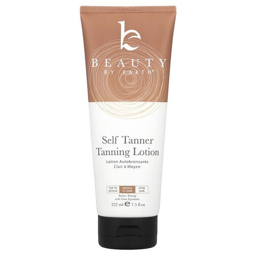 <img alt="Beauty By Earth, Self Tanner Tanning Lotion, Medium to Dark, 7.5 fl oz (222 ml)" title="Beauty By Earth, Self Tanner Tanning Lotion, Medium to Dark, 7.5 fl oz (222 ml),850452007115"