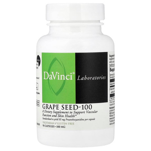 <img alt="DaVinci Laboratories, Grape Seed-100, 100 mg, 90 Capsules" title="DaVinci Laboratories, Grape Seed-100, 100 mg, 90 Capsules,026664274694"