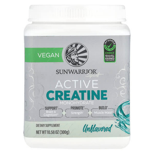 <img alt="Sunwarrior, Sport, Active Creatine Monohydrate, Unflavored, 10.58 oz (300 g)" title="Sunwarrior, Sport, Active Creatine Monohydrate, Unflavored, 10.58 oz (300 g),814784029818"