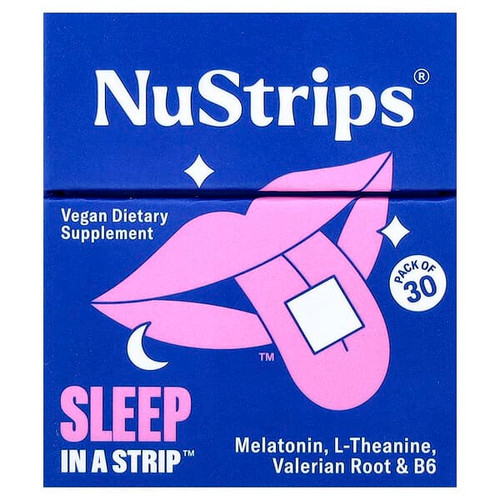 <img alt="NuStrips, Sleep In A Strip, Dreamy Blueberry, 30 Strips" title="NuStrips, Sleep In A Strip, Dreamy Blueberry, 30 Strips,850042088005"