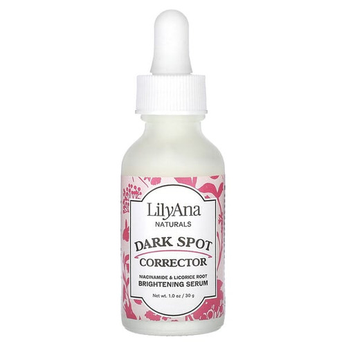 <img alt="Lilyana Naturals, Dark Spot Corrector, Brightening Serum, 1 oz (30 g)" title="Lilyana Naturals, Dark Spot Corrector, Brightening Serum, 1 oz (30 g),850022865084"