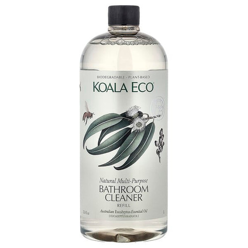 <img alt="Koala Eco, Natural Multi-Purpose Bathroom Cleaner, Refill, Australian Eucalyptus Essential Oil, 33.8 fl oz (1 l)" title="Koala Eco, Natural Multi-Purpose Bathroom Cleaner, Refill, Australian Eucalyptus Essential Oil, 33.8 fl oz (1 l),850013802494"