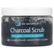 <img alt="M3, Charcoal Scrub, 12 oz (340 g)" title="M3, Charcoal Scrub, 12 oz (340 g),850021371241"