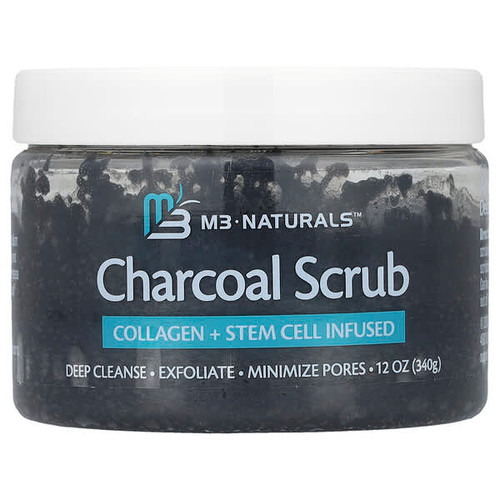 <img alt="M3, Charcoal Scrub, 12 oz (340 g)" title="M3, Charcoal Scrub, 12 oz (340 g),850021371241"