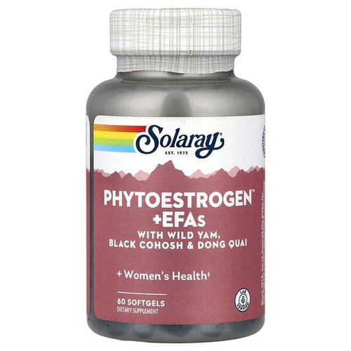 <img alt="Solaray, Phytoestrogen + EFAs with Wild Yam, Black Cohosh & Dong Quai, 60 Softgels" title="Solaray, Phytoestrogen + EFAs with Wild Yam, Black Cohosh & Dong Quai, 60 Softgels,076280375923"