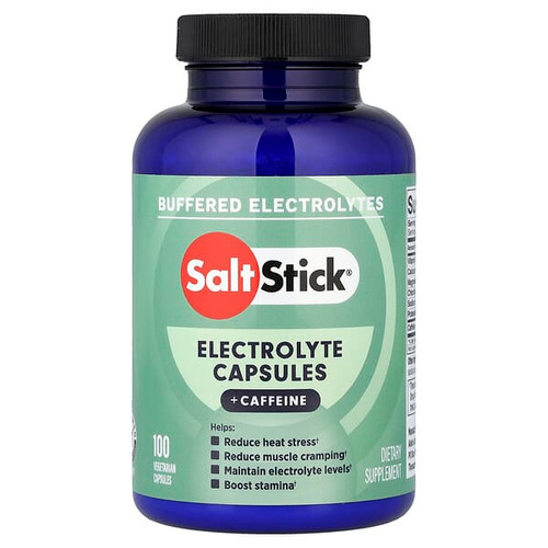 <img alt="SaltStick, Electrolyte Capsules + Caffeine, 100 Vegetarian Capsules" title="SaltStick, Electrolyte Capsules + Caffeine, 100 Vegetarian Capsules,689076343817"