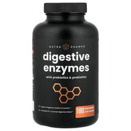 <img alt="NutraChamps, Digestive Enzymes with Prebiotics & Probiotics, 180 Vegan Capsules" title="NutraChamps, Digestive Enzymes with Prebiotics & Probiotics, 180 Vegan Capsules,621983999640"