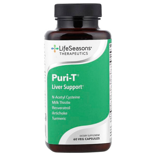 <img alt="LifeSeasons, Puri-T, Liver Support, 60 Veg Capsules" title="LifeSeasons, Puri-T, Liver Support, 60 Veg Capsules,853760002186"