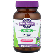 <img alt="Oregons Wild Harvest, Organic Zinc, 60 Organic Vegan Capsules" title="Oregons Wild Harvest, Organic Zinc, 60 Organic Vegan Capsules,706195140100"