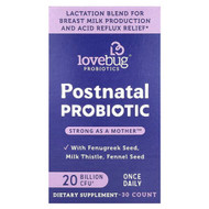 <img alt="LoveBug Probiotics, Postnatal Probiotic, 20 Billion CFU, 30 Capsules" title="LoveBug Probiotics, Postnatal Probiotic, 20 Billion CFU, 30 Capsules,864377000168"