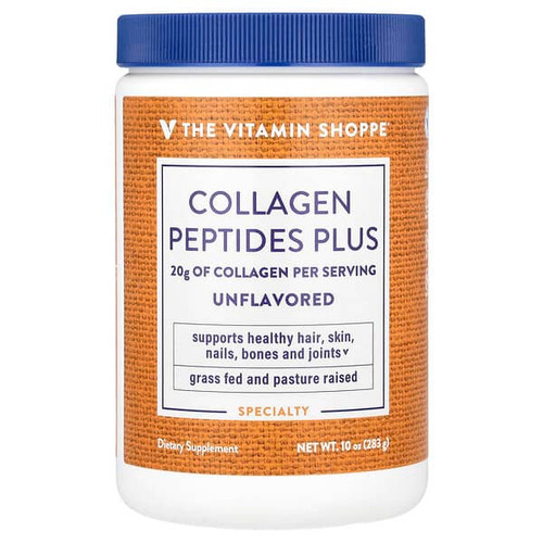 <img alt="The Vitamin Shoppe, Collagen Peptides Plus, Unflavored, 10 oz (283 g)" title="The Vitamin Shoppe, Collagen Peptides Plus, Unflavored, 10 oz (283 g),766536048519"