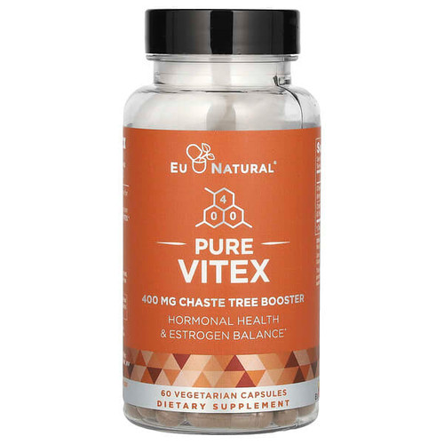 <img alt="Eu Natural, Pure Vitex, 60 Vegetarian Capsules (400 mg per Capsule)" title="Eu Natural, Pure Vitex, 60 Vegetarian Capsules (400 mg per Capsule),855244008035"