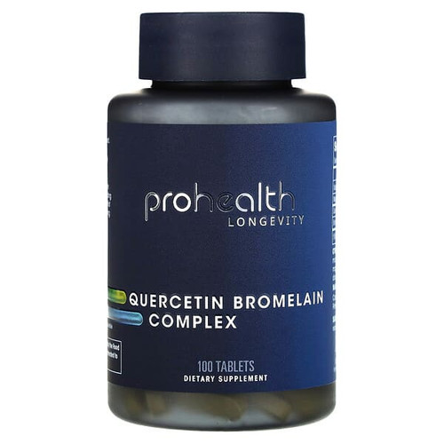 <img alt="ProHealth Longevity, Quercetin Bromelain Complex, 100 Tablets" title="ProHealth Longevity, Quercetin Bromelain Complex, 100 Tablets,850023410818"