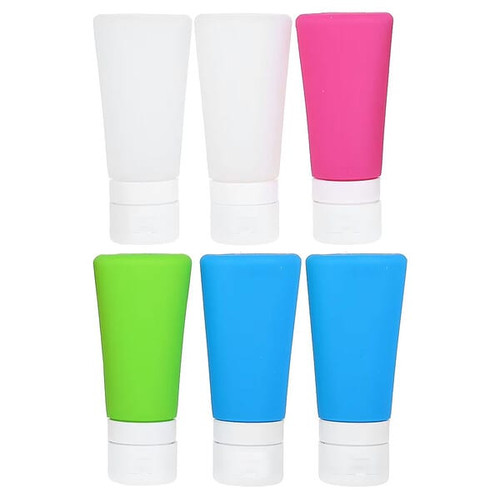 <img alt="Flents, Essentials, 6 Silicone Bottles, 3 oz Each" title="Flents, Essentials, 6 Silicone Bottles, 3 oz Each,023185002645"
