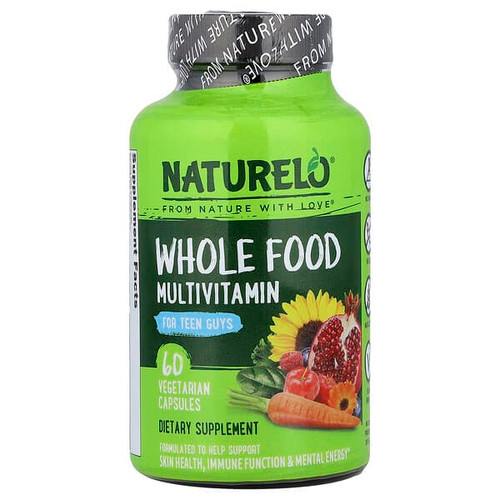 <img alt="NATURELO, Whole Food Multivitamin For Teen Guys, 60 Vegetarian Capsules" title="NATURELO, Whole Food Multivitamin For Teen Guys, 60 Vegetarian Capsules,628110628541"