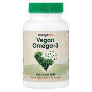 <img alt="OmegaVia, Vegan Omega-3, 60 Softgels" title="OmegaVia, Vegan Omega-3, 60 Softgels,794504998139"