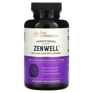 <img alt="Live Conscious, Zenwell, 60 Capsules" title="Live Conscious, Zenwell, 60 Capsules,850008273162"
